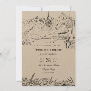 Invitation Imaginaire Paysage Rôle Jeu de rôle Campagne