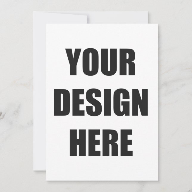 Invitation Impression de conception personnalisée sur invitat (Devant)