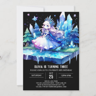 Invitation Imprimable Enfants Princesse Anniversaire