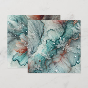Invitation Imprimable Frosty Automne Alcool Encre papier