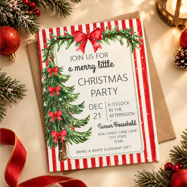 Invitation imprimable pour Noël avec des amis (Créateur téléchargé)