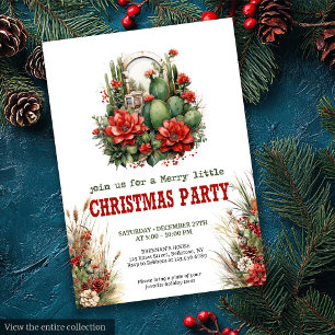 Invitation imprimable pour une fête de Noël de sty