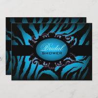 imprimé bleu turquoise Zèbre imprimé Fête des mari