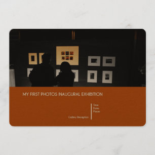 Invitation inaugurale d'exposition