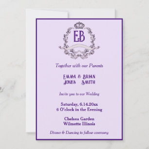 Invitation initiale de la Couronne