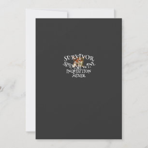 Invitation Inquisition espagnole
