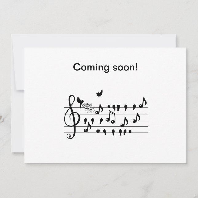 Invitation inséparables, en attente de personnalisation (Devant)