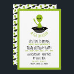 Invitation Invasion Alien, Anniversaire<br><div class="desc">Invasion Alien,  Invitation d'anniversaire par Stampedy Stamp.</div>