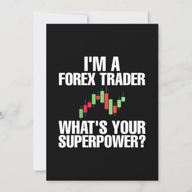 Invitation Investisseur Je Suis Un Trader Forex (Devant)