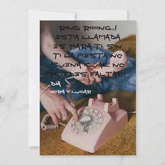 Invitation Invitación 90s