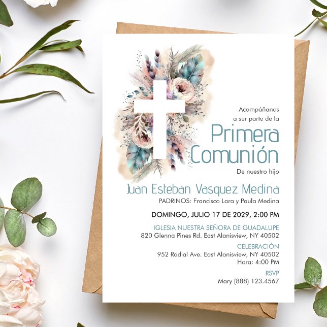 Invitation Invitacion de la communauté de Primera Première co (Créateur téléchargé)