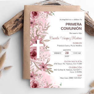 Invitation Invitacion de la communauté de Primera Première co