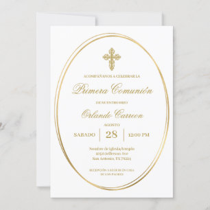Invitation Invitación de primera comunión