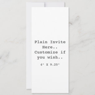 Invitation Invitation...