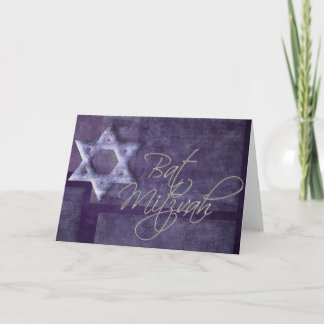 Invitation Invitation/carte de bat mitzvah