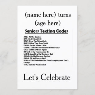 INVITATION **INVITATION DE L'ANNIVERSAIRE** (AJOUTER L'ÂGE/L'