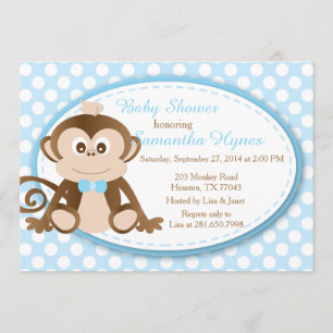 Invitation Invitation-Garçons de baby shower de