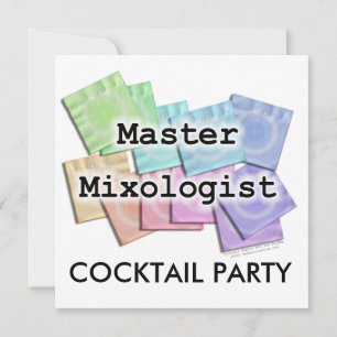 Invitation, invitation - MASTER MIXOLOGIST