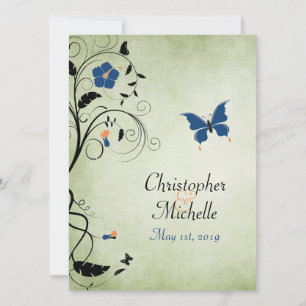Invitation Invitation, réception et RSVP pour mariage aux pap