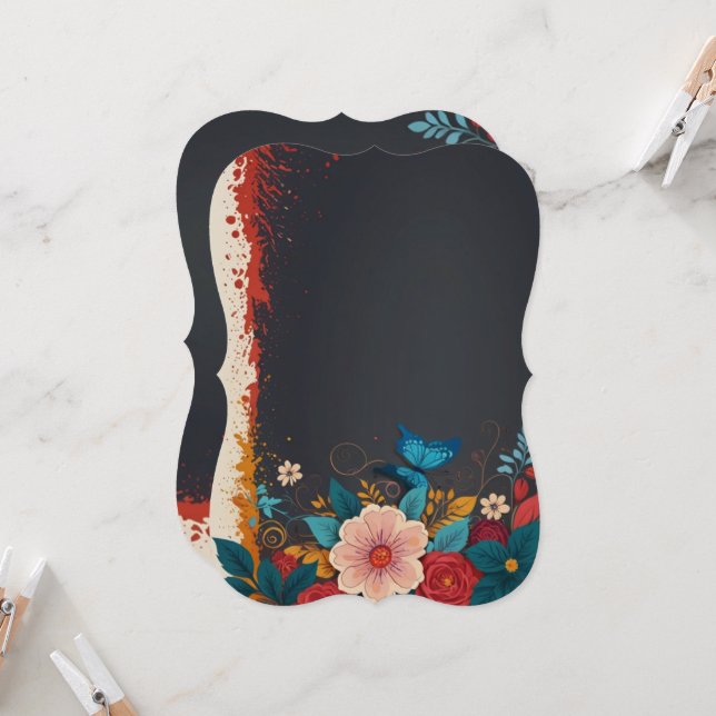 Invitation InvitationMariage (Devant/Arrière en situation)