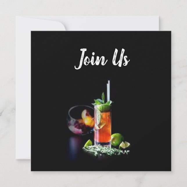 INVITATION ****INVITATIONS POUR FÊTE D'ÉTÉ POUR ADULTES**** (Devant)