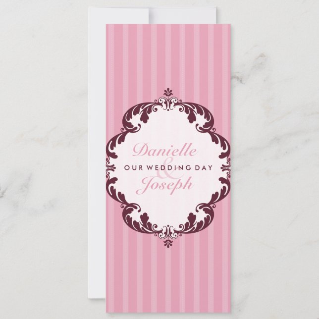 Invitation INVITES DE MARIAGE STYLISH :: luxueux luxe 2 (Devant)