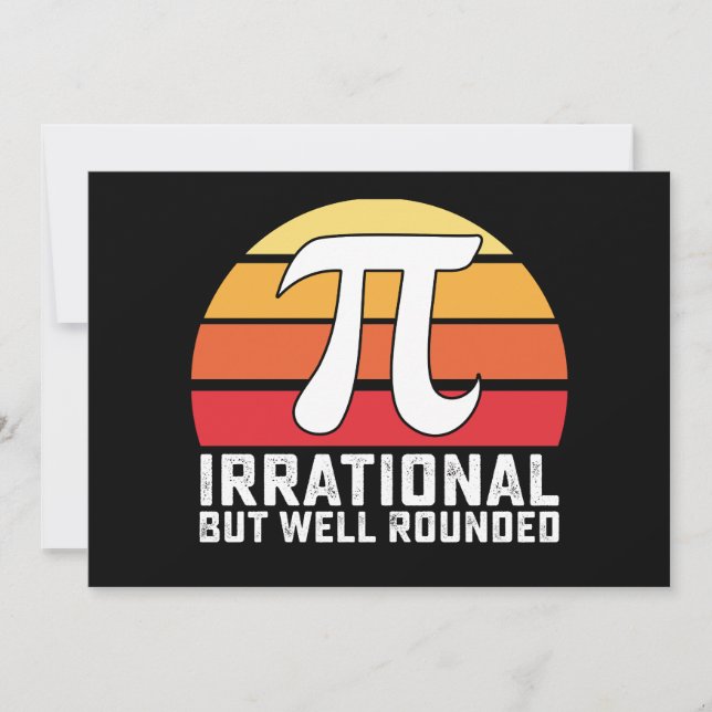 Invitation Irrationnel, Mais Bien Arrondi, Les Mathématiques  (Devant)