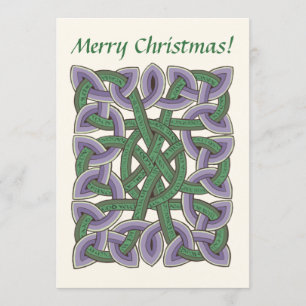 Invitation Isaïe 9 Bible Verse Calligraphie Celtique Noeud