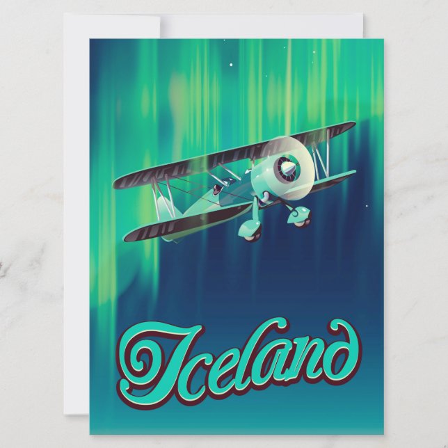 Invitation Islande (Devant)