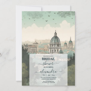 Invitation Italie Rome Destination Fête des mariées