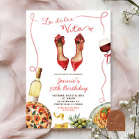 Italien La Dolce Vita Adulte Femme Anniversaire