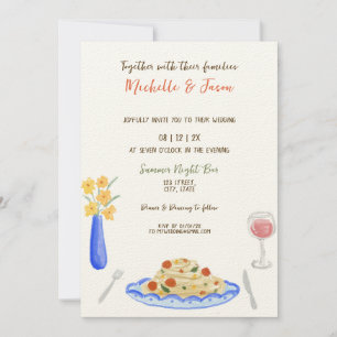 Invitation Italien Retro Whimsical Fun Main Draw Bow Photo