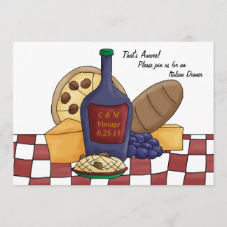 Invitation italienne de dîner