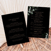 Itinéraire du Mariage de l'eucalyptus de forme noi