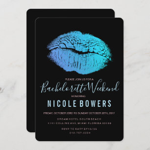 Invitation Itinéraire Du Week-End De Bachelorette