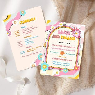 Invitation Itinéraire Du Week-End De Bachelorette Dazé Et Eng