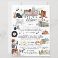 Itinéraire du week-end de bachelorette | Nashville