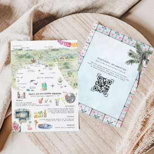 Invitation Itinéraire du week-end de bachelorette   Puerto Va