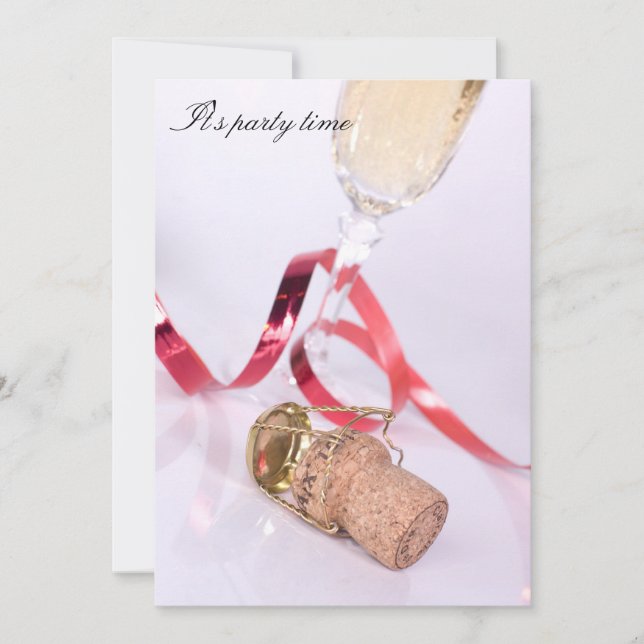 Invitation It's party time (Devant)