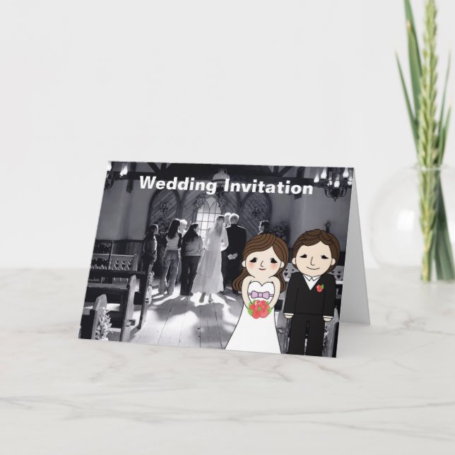 Invitation I've found the perfect venue. (Devant)