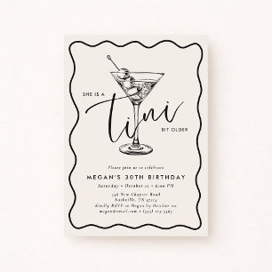 Invitation Ivory Hand Dessiné Un Petit Peu Plus Vieil Anniver
