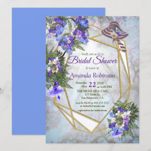 Invitation Jacaranda Blossoms Fête des mariées