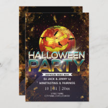 Jack-O-Lantern Disco Ball Adulte Halloween Party