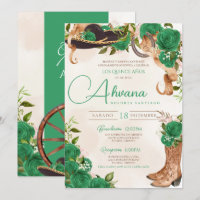 Jade Green Charro Quinceañera Pays Ouest