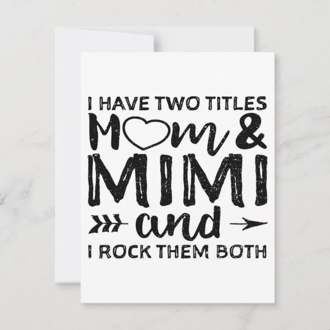Invitation J'ai deux maman et Mimi|Papa et maman 
