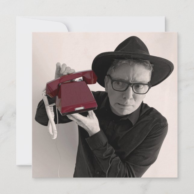 Invitation J'ai essayé d'appeler (Devant)