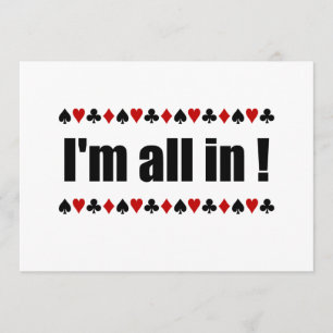 Invitation J'ai été invité par All In Poker