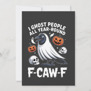 Invitation J'Ai Ghost People Toute L'Année Autour D'Halloween