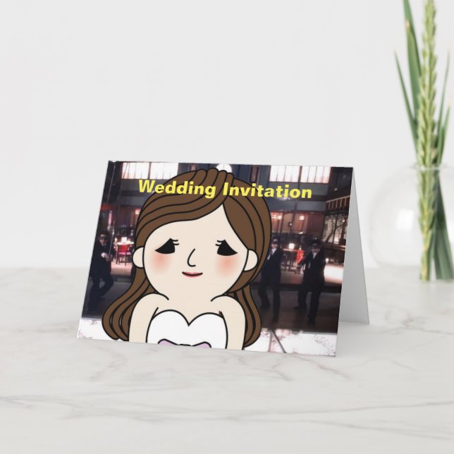 Invitation J'ai trouvé le lieu parfait. (Devant)