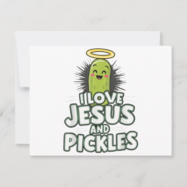 Invitation J'Aime Jésus Et Les Piquettes (Devant)